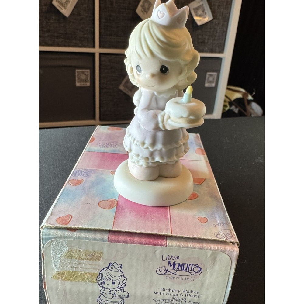 Precious Moments Birthday Wishes With Hugs And Kisses 139556 W/BOX
